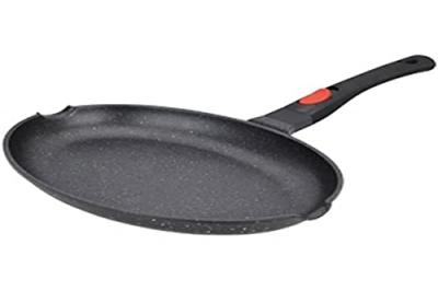 Poele poisson 35 cm fonte d'alu kamberg tout feux dont induction