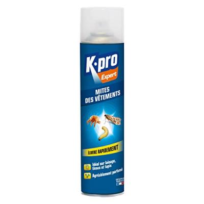 A&eacute;rosol mites et larves mites et larves de v&ecirc;tements KAPO, 400 ml