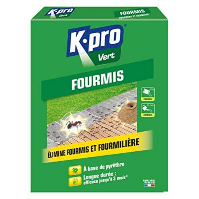 Anti-fourmis et fourmili&egrave;re granul&eacute;s vert - 200 g