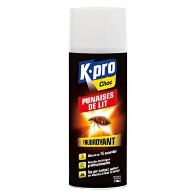 A&eacute;rosol foudroyant contre les punaises de lit 400ml KAPO
