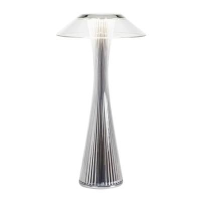 Kartell Space - Lampe &Agrave; Poser Designer Led, Chrom&eacute;
