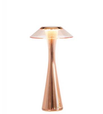 Kartell Space - Lampe &Agrave; Poser Designer Led, Cuivre