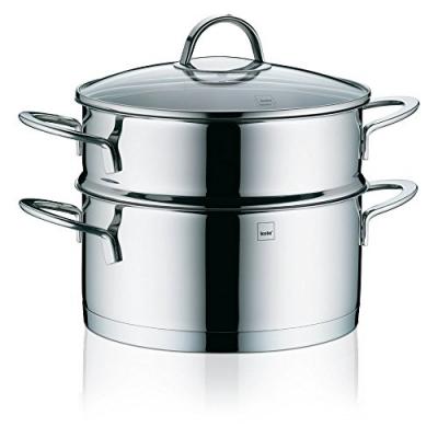 Cuiseur &agrave; vapeur Cailin 20 cm 2,4L - - Argent - Inox