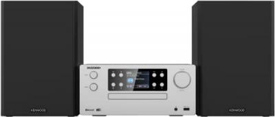Kenwood M-925DAB Micro cha&icirc;ne HiFi Bluetooth avec CD/USB/DAB+ Argent