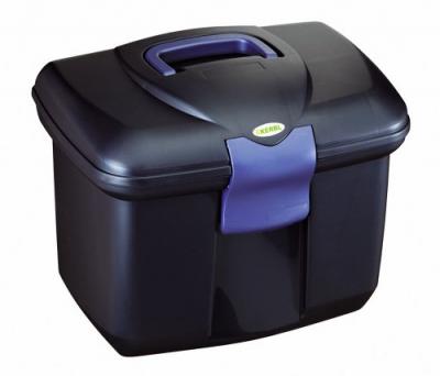 KERBL 321770 Roma Coffre de Pansage pour Cheval Bleu Nuit