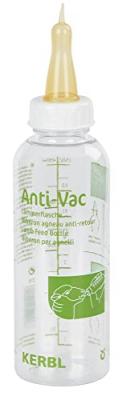 Biberon pour agneaux Anti-Vac de KERBL avec graduations, 450 ml