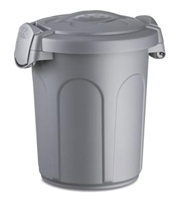 Conteneur &agrave; croquettes ZOLUX - 8L - Plastique - Gris - 574350