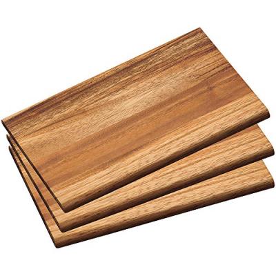 Planches &agrave; d&eacute;couper 23 x 15 cm - Lot de 3 - Bois