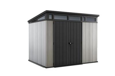 Keter Abri de Jardin PVC Brossium 97 avec Toit en Monopente