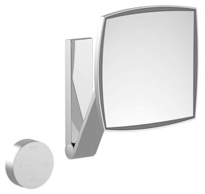 Keuco iLook_move Miroir cosm&eacute;tique, avec &eacute;clairage, grossissement x 5, 17613019002,