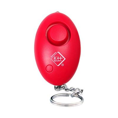 Kh-security Alarme de poche rose avec led 100137 W984721