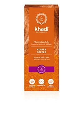 Khadi Herbal Bright Copper Shimmering Blonde and Reddish Colour 100g