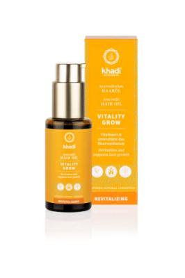 Khadi Huile Capillaire Croissance Vitalit&eacute; et Anti-Chute 50 ml