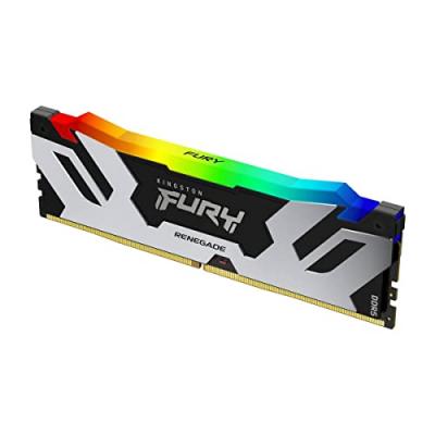 M&eacute;moire RAM KINGSTON 32Go DDR5 6400MT/s CL32 DIMM FURY Renegade RGB XMP