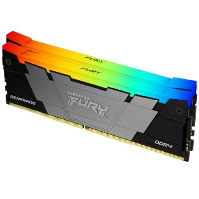 M&eacute;moire RAM DDR4 16GB - KINGSTON - FURY Renegade - 4000 MHz - Rouge - RGB personnalisable