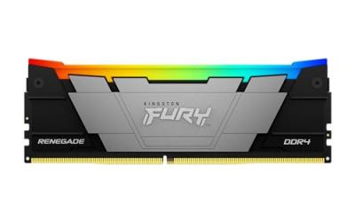 Kingston FURY Renegade RGB 8Go 4000MT/s DDR4 CL19 DIMM M&eacute;moire pour PC de Game - KF440C19RB2A/8