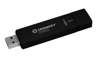 Kingston Technology IronKey 128 Go D500S FIPS 140-3 Lvl 3 AES-256 - Neuf