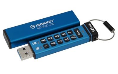 Cl&eacute; USB 3.1 Type A Kingston IronKey Keypad 200 16 Go