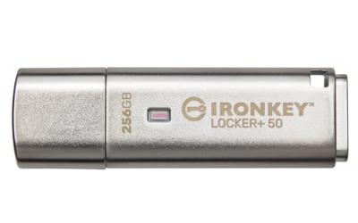 256go ironkey locker plus 50 aes encryption usbtocloud IKLP50/256GB 