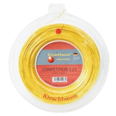 Kirschbaum competition bobine cordage de tennis jaune 1,25 mm x 200 m