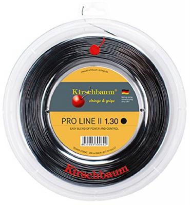 Kirschbaum Pro Line Ii Black 200 M 1,30 Mm Cordage De Tennis