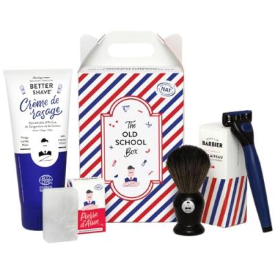 Coffret de rasage pour homme Old School - Monsieur Barbier