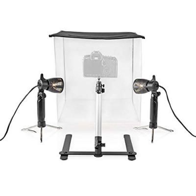 Kit pour studio photo SKT010WT Bleu / Blanc / Rouge / Noir