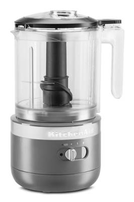 KitchenAid 5KFCB519EDG - Hachoir - 1.19 litres - sans fil - gris mat