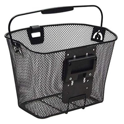 Panier v&eacute;lo Klickfix en acier pour fixation au guidon (vendu sans fix