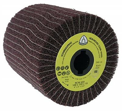 Brosse &agrave; lamelles mixtes NCW600 K80 100x100x19mm Klingspor 1 pcs
