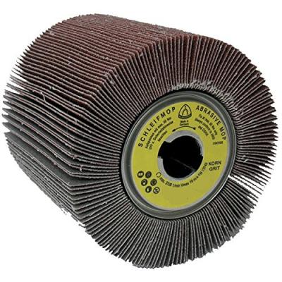 Klingspor 7326 SM 611 S Roue &agrave; lamelles, K80 100 x 100 x 19 mm, Brun