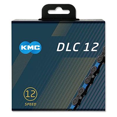 Cha&icirc;ne KMC DLC12 (12 vitesses) - 126 Links 12 Speed Noir/Bleu