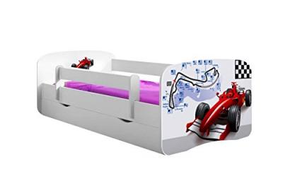 Lit babydreams 2 blanc formula un tiroir et matelas inclus 160/80