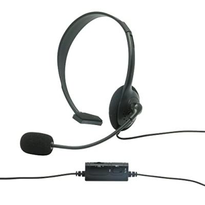 Casque Konix Micro Monaural jack 3.5mm PS-100 pour PS4