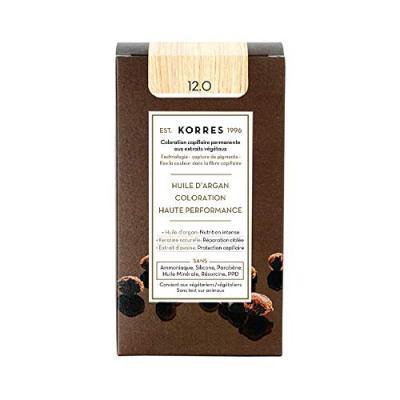 Coloration permanente huile d&acute;argan - Blond sp&eacute;cial 12.0 - Korres