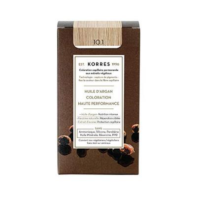 Korres Capillaire Coloration Permanente Blond Platine Cendr&eacute; 10.1