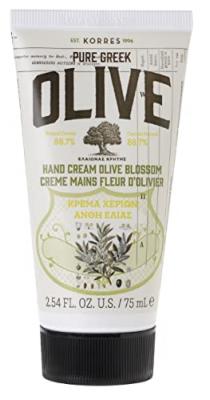 KORRES Olive & Cr&egrave;me pour les mains &agrave; la fleur d'olivier 75 ml