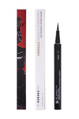 KORRES MINERALS Crayon &agrave; eyeliner liquide &ndash; 01 noir, 1 ml
