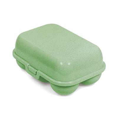 Koziol - Eggs to go Bac &agrave; oeufs r&eacute;utilisable mini, nature leaf green