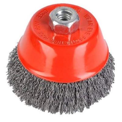 Kreator - Brosse M&eacute;tallique Rotative Soucoupe &Oslash; 100 Mm Pour Meuleuse