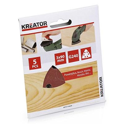 KREATOR KRT210009-5 uds. lija triangular 3x90 g240