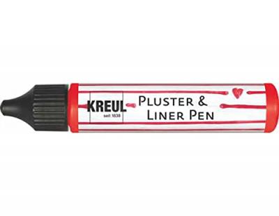 Marabu pluster & linerpen hobby line pictixx, fraise kreul 49807