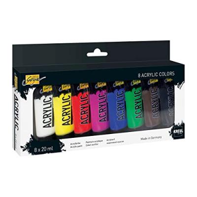 C.kreul acrylfarbe solo goya acrylic, 20 ml, 8er-set - par 1 - peinture acrylique, c.kreul 84171
