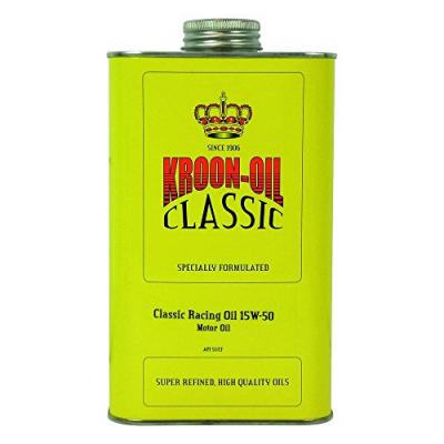 Kroon Oil huile moteur semi-synth&eacute;tique Classic Racing 15W-50 1 litre