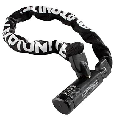 Kryptonite verrou &agrave; cha&icirc;ne Keeper Combi 90 cm acier noir