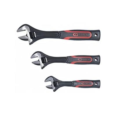 Jeu de cl&eacute;s &agrave; molette Ks Tools manche bi-mati&egrave;re - 3 pcs - 577.0199