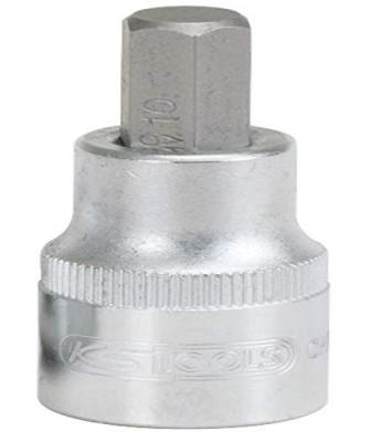 Ks tools 1/2"" douilles tournevis 6 pans int&eacute;rieur, courtes, 19mm
