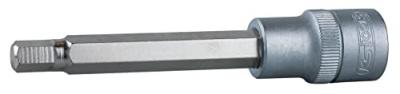 KS Tools 911.1329 Douille Tournevis KS 1/2"", 6 Pans Male &Oslash; 9mm, L110 mm