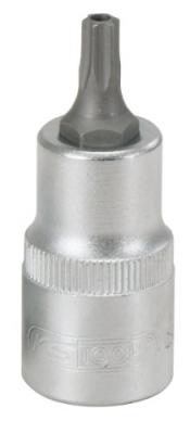 Ks tools 1/2"" douilles tournevis torx perc&eacute;, 55mm, tb25
