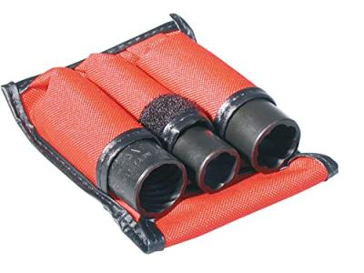 Ks tools 1/2"" jeu de douilles double &agrave; chocs, 3pcs,17-21mm